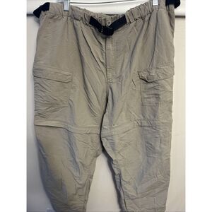 Royal Robbin’s Men’s Nylon Pants XXL With 32” Inseam Khaki Color